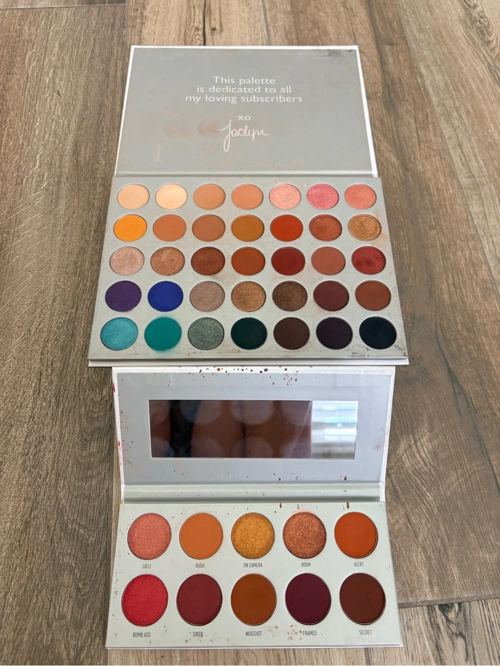 Morphe Jaclyn Hill Eyeshadow Palette Lot of 2